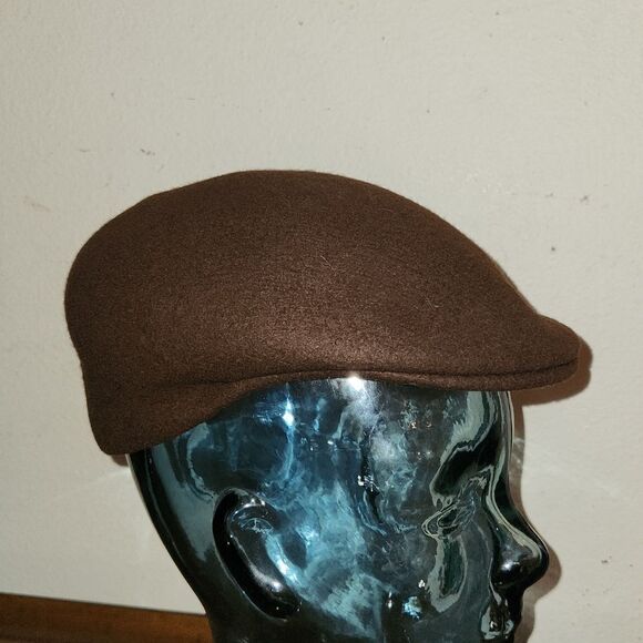 Ascot Newspaper Boy Flat Cap Wool Made in Italy - Picture 1 of 7